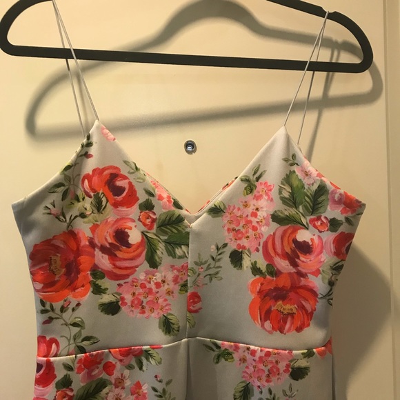 ASOS Flowery Blue Dress - Picture 2 of 8